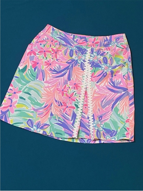 Lilly Pulitzer Pants - Lilly Pulitzer Pastel Floral Mini Skort - Pink, Purple & Mint